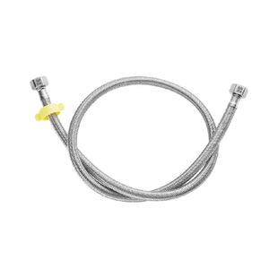 贝石304不锈钢金属进水管4分管两个装马桶热水器连接冷热水管软管