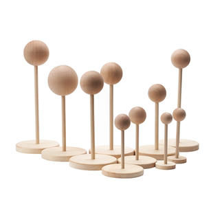 【2个包邮】BJD假发支架娃娃DIY娃用小布3分4分6分8分假发架 头台