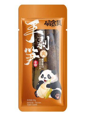 确食赞手剥笋开袋即食泡椒脆笋片手撕笋嫩笋尖解馋休闲零食小吃
