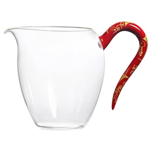 预售自慢堂大漆玻璃蛋盅玻璃盖碗大漆公道杯敦煌千佛系列