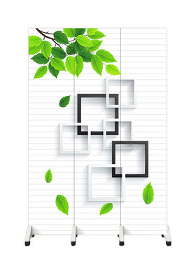 简约现代屏风隔断客厅进门口遮挡