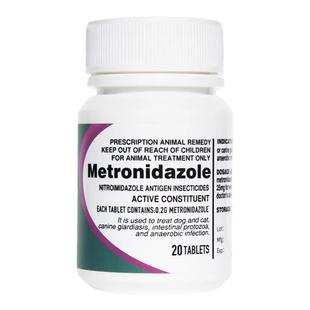 合宠甲硝唑片猫咪口炎口腔溃疡狗狗趾间炎泌尿严重滴虫感染厌氧菌