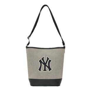 MLB官方 男女情侣水桶包经典斜挎包时尚休闲百搭秋冬BMS07/BMB01