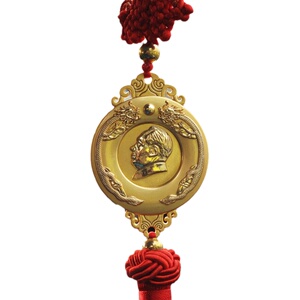 毛爷爷席头像汽车挂件吊坠出入平安符车载挂饰车内装饰热销男士