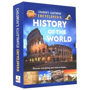 原版进口太空人点读版 Children's Illusstrated Encyclopedia 英文儿童经典百科全书精致版小学生课外读物科普书人类发展简史