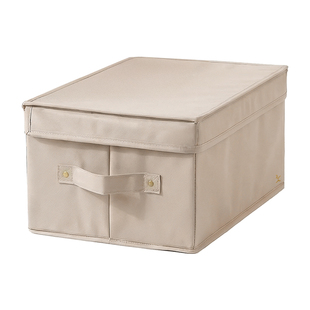 本心本来家用大容量布艺收纳盒抽屉式内衣裤整理筐桌面文胸袜子箱