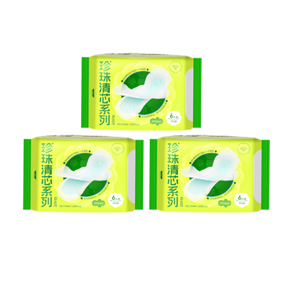 绵绵的羊珍珠清芯180mm超薄护垫