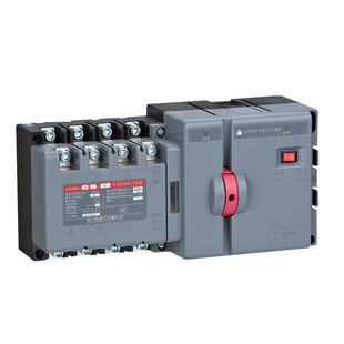 德力西双电源2P4P自动转换开关PC级隔离型切换CDQ0S两进一出3P