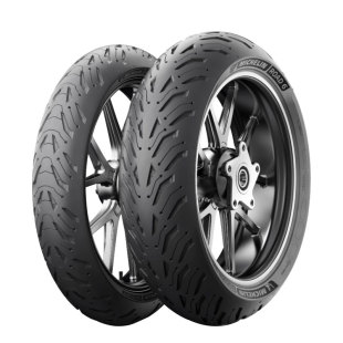 米其林Road6半热熔防滑全天候摩托车轮胎120 70 17 1601801905517