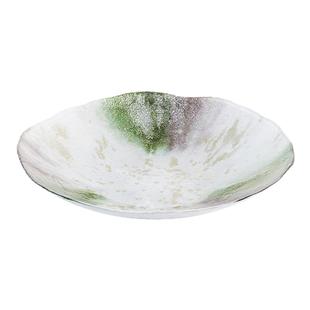 JOJO'S L. PD.domain.彩箔水果盘冷食盘现代简约玻璃果盆 | 新生