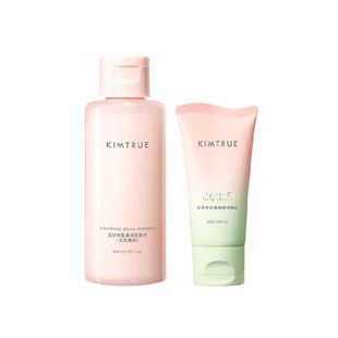 KIMTRUE且初无花果氨基酸洗发水洁面套装夏日清爽出游旅行装清洁