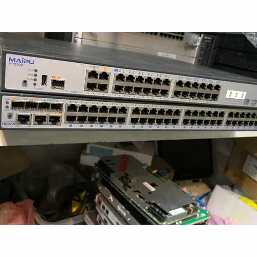 【请询价】出几台迈普s4120交换机成色看图