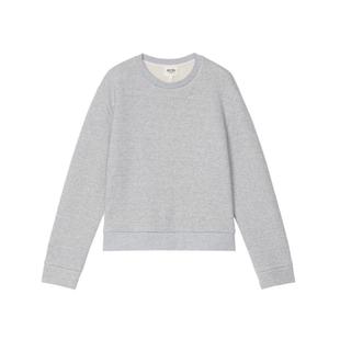 素然ZUCZUG 4M36 秋季女士柔软舒适毛圈布圆领基础卫衣