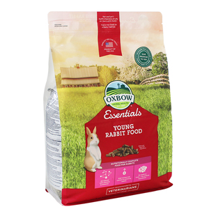现货美国爱宝Oxbow幼兔粮5磅 宠物兔粮幼兔饲料以苜蓿草为主