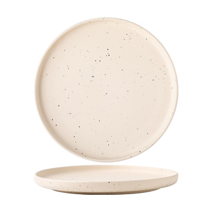 巷子尾〖好看的泼墨盘子〗哑光西餐盘牛排盘陶瓷盘水果甜品沙拉盘