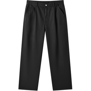 gxg.jeans男装  加绒简约水洗设计宽松直筒牛仔裤男裤 25秋冬热卖