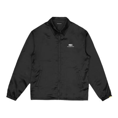 Randomevent文字印花教练夹克