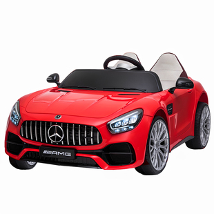 奔驰新款大双座儿童电动车四轮汽车宝宝遥控玩具车可坐人小孩跑车