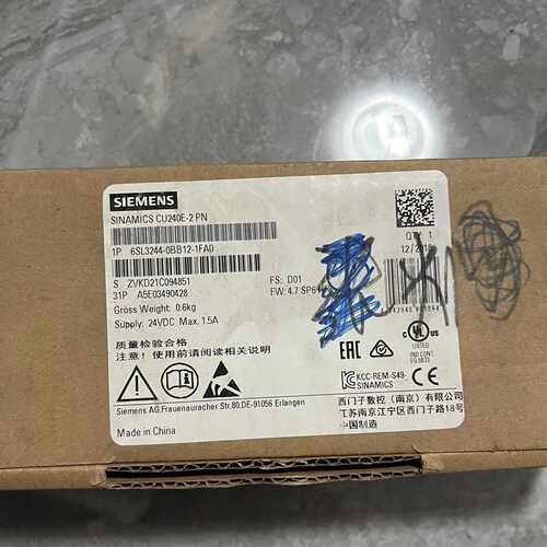 【询价】6SL3244-0BB12-1FA0未拆封适用