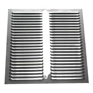 定制铁不锈钢铝合金冲孔散热通风出风口多孔板鱼鳞板暖气罩百叶窗