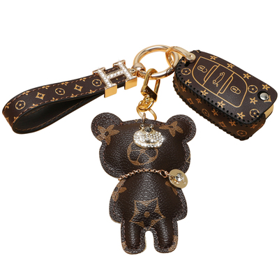 适用后配刀锋车钥匙套大众别克本田改装KD子机VVDI折叠遥控包扣壳