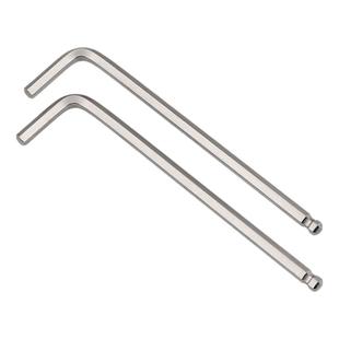 S2加硬L型六角匙内六角扳手单个内六方螺丝刀内六角扳手2.5/3/6mm