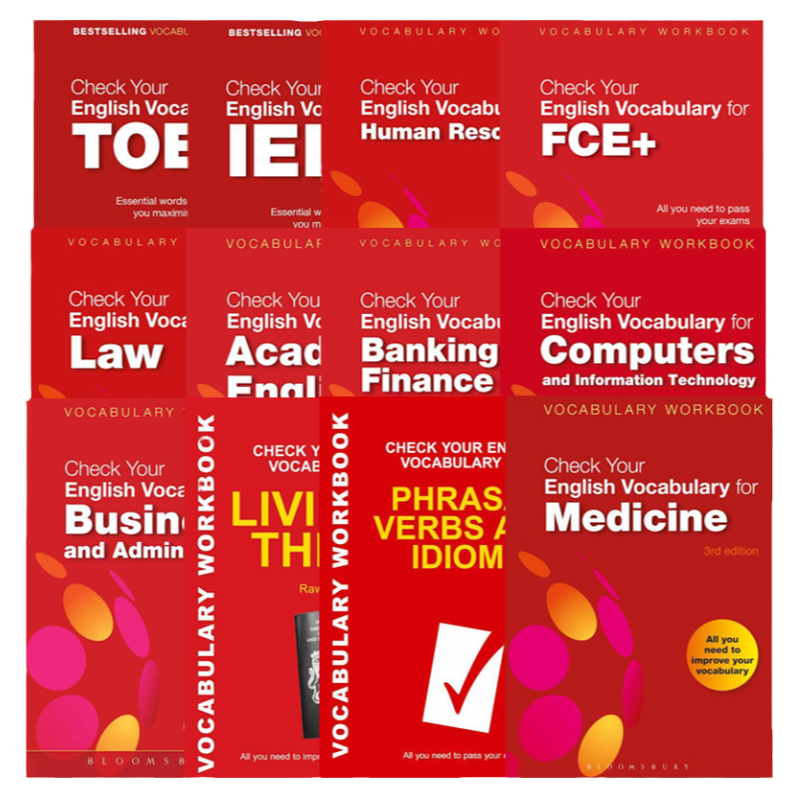 Check Your Vocabulary for Academic English 检查你的学术英语词汇 Bloomsbury 英文原版 英语词汇学习 大音