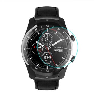 适用Ticwatchpro3保护壳pro5手表钢化膜Ticwatch ProX 4G表带表壳