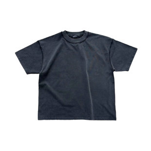 POPDADA高克重宝藏短袖立体裁剪宽松基础高街ARNODEFRANCE水洗T恤