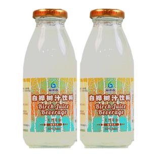 林源春白桦树汁饮料长白山白桦树汁白桦植物饮料320ml*8瓶整箱装