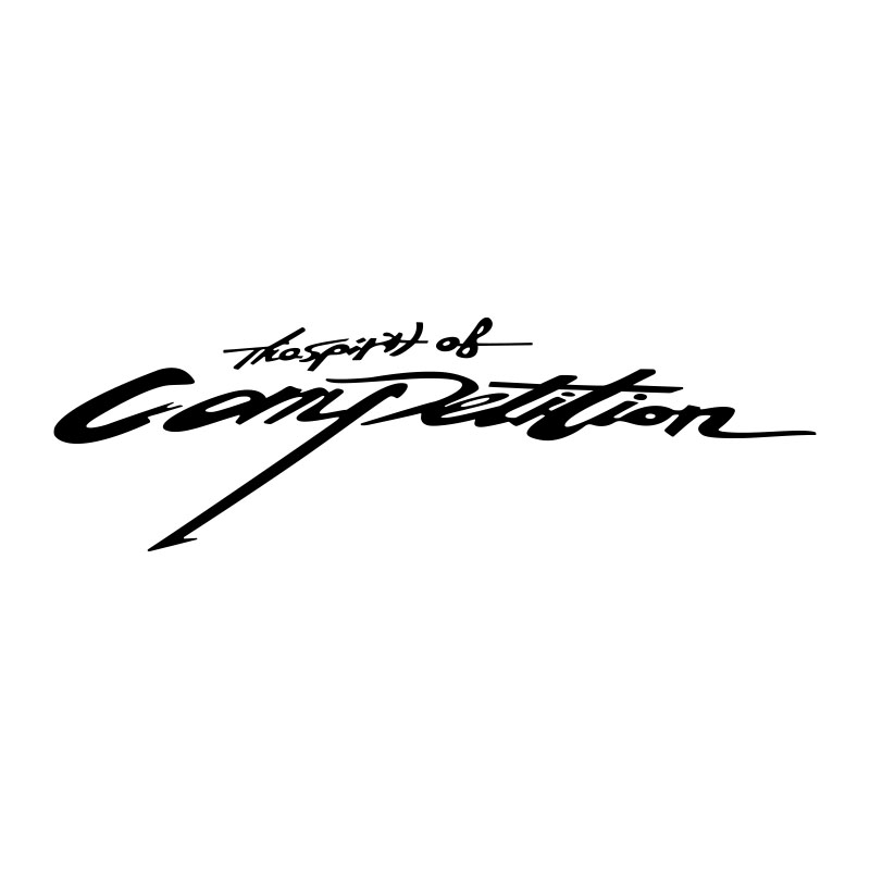 汽车灯眉贴competition英文字母贴时尚速度与激情车贴纸个性创意