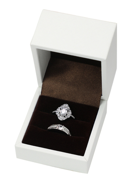 结婚仿真方形钻戒活口戒指