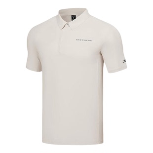 Skechers/斯凯奇正品夏季款男士针织透气简约短袖POLO衫P225M013