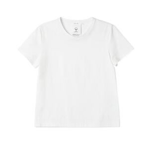 【新品】素然 klee klee 26春女士休闲合身宽松通勤环保棉短袖T恤