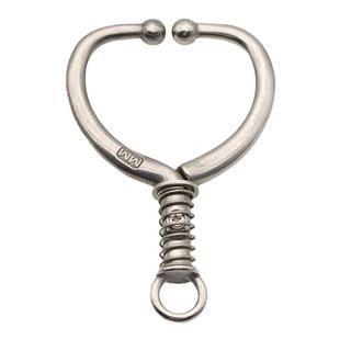 外贸款友牧牛鼻圈牛鼻环不锈钢弹簧大号牛鼻子钳子打孔牵引设备