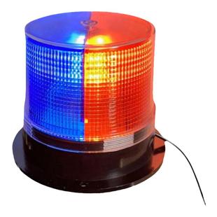 道路救援磁铁吸顶灯220V接电款黄色闪光工程警示灯车用岗亭爆闪灯