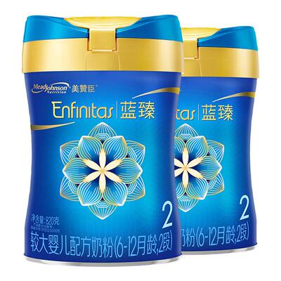 美赞臣蓝臻2段进口婴儿奶粉820g