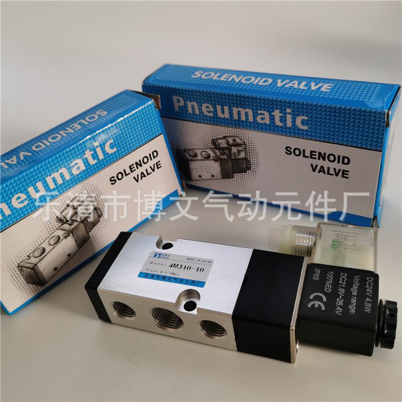 板式贴面电磁阀4M310-084M310-104M31010A4M31008B五通二位