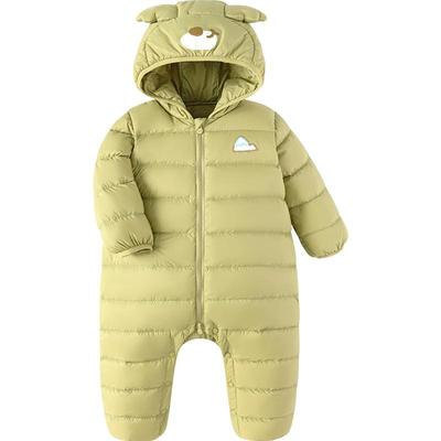 巴拉巴拉宝宝羽绒服连体衣婴儿加厚衣服冬季新款童装儿童外出保暖