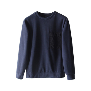 一件过冬！强烈推荐！秋冬男士外贸摇粒绒工装口袋加厚卫衣外套冬