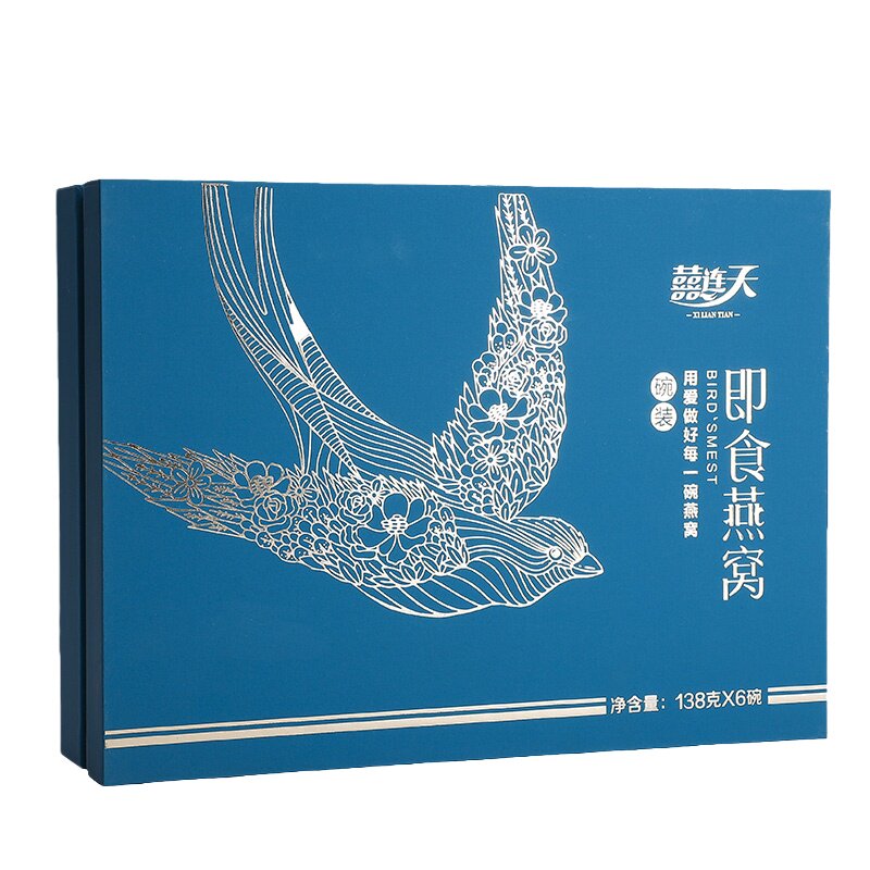 囍连天【孔雀绿】即食燕窝礼盒