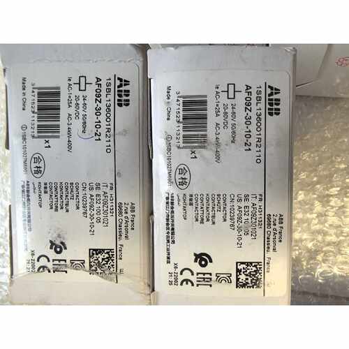 【议价-可维修】ABB 接触器 AF09Z-30-10-21 全新/二手均有货