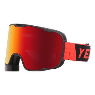 YEON 柱面滑雪镜 男女双层大视野防雾防风护目镜 可卡近视镜新品