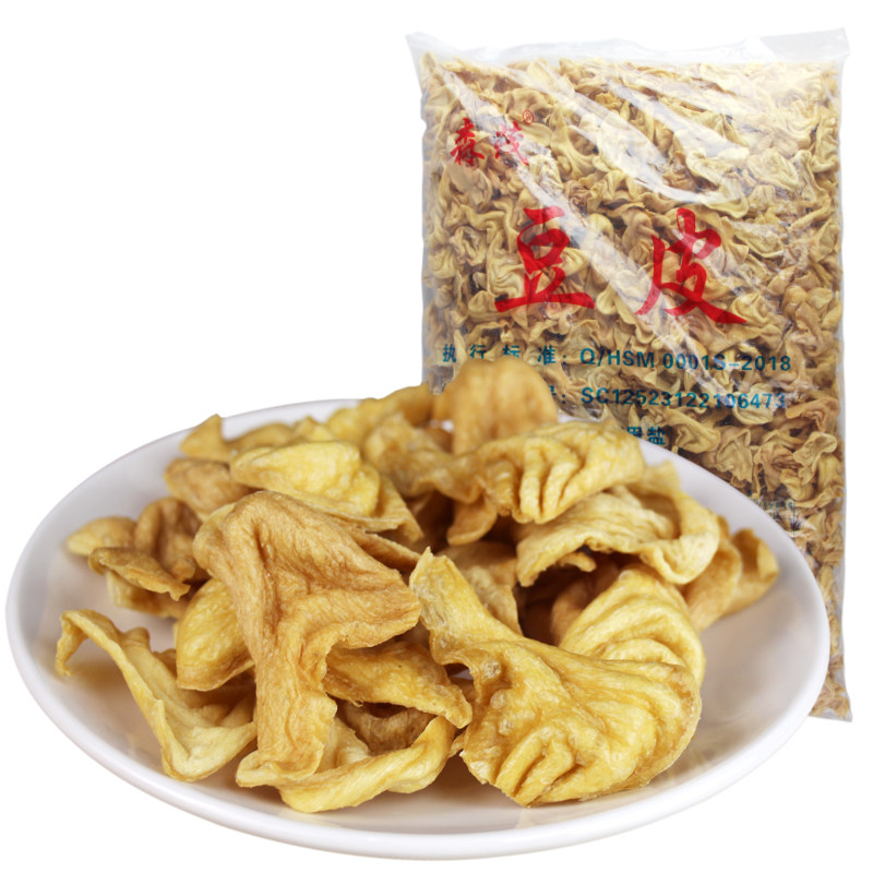东北老式素猫腐竹商用批发豆皮