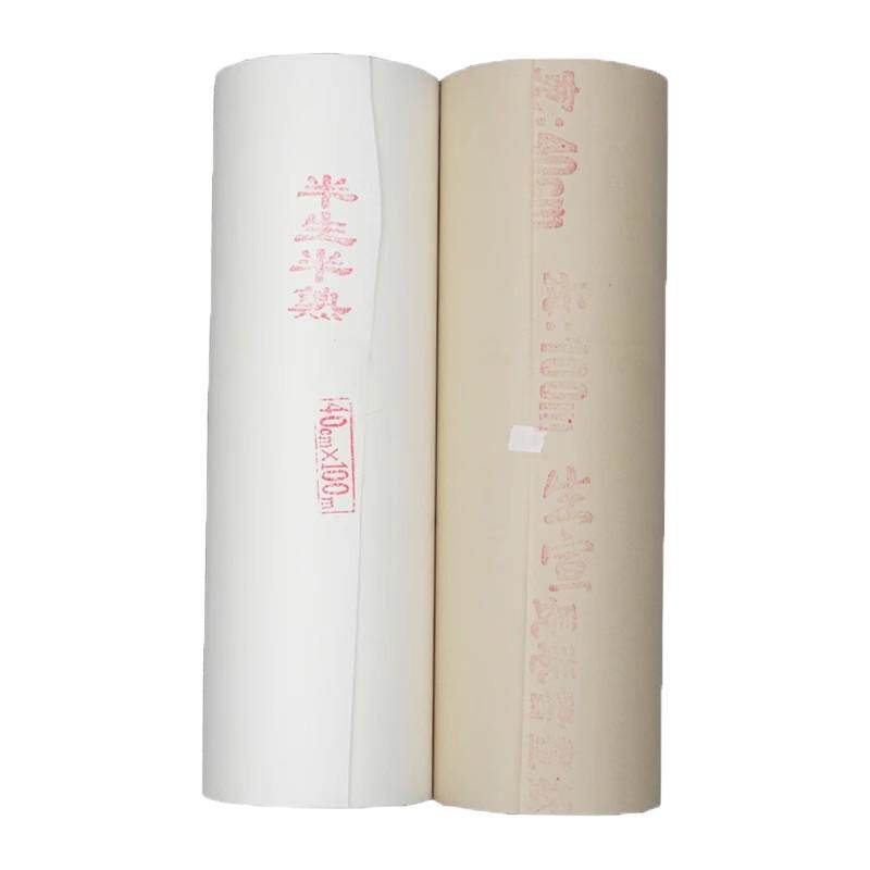 长卷宣纸100米加厚半生半熟