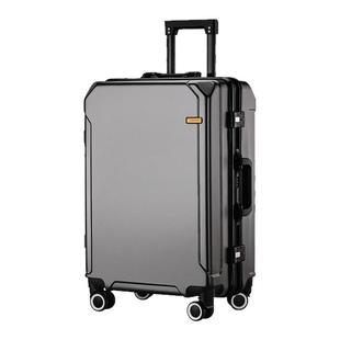 袋鼠行李箱拉链款男生2025年新款结实耐用拉杆密码旅行皮箱子20寸