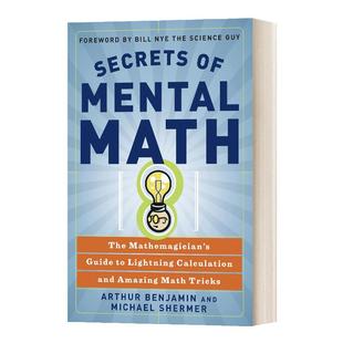 英文原版 Secrets of Mental Math 生活中的魔法数学 世界上简单的心算法 英文版Arthur Benjamin, Michael Shermer进口英语原版书