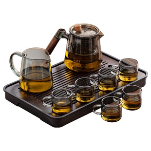 玻璃茶具套装2026新款茶壶年轻人泡茶专用功夫茶家用茶杯套装茶台