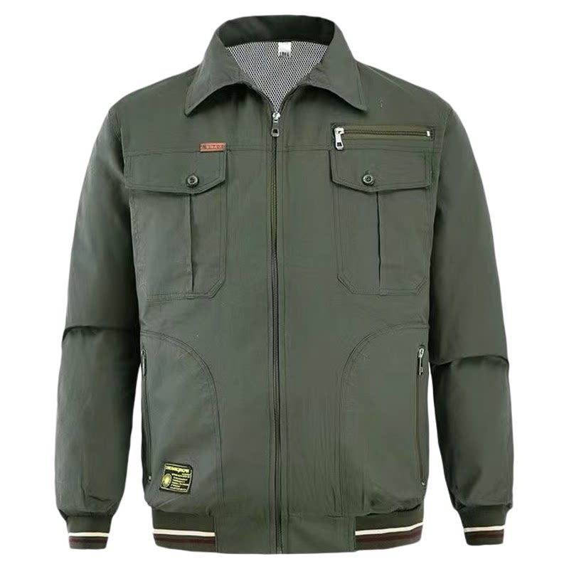 夏季薄款短长袖带风扇衣服降温制冷空调工作服劳保服工装户外工地