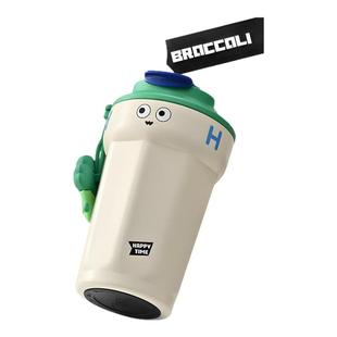 保温杯女生高颜值咖啡杯316不锈钢无吸管水杯情侣儿童随行杯可爱